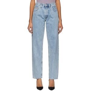 Agolde Baggy Oversized Jean With Pleats